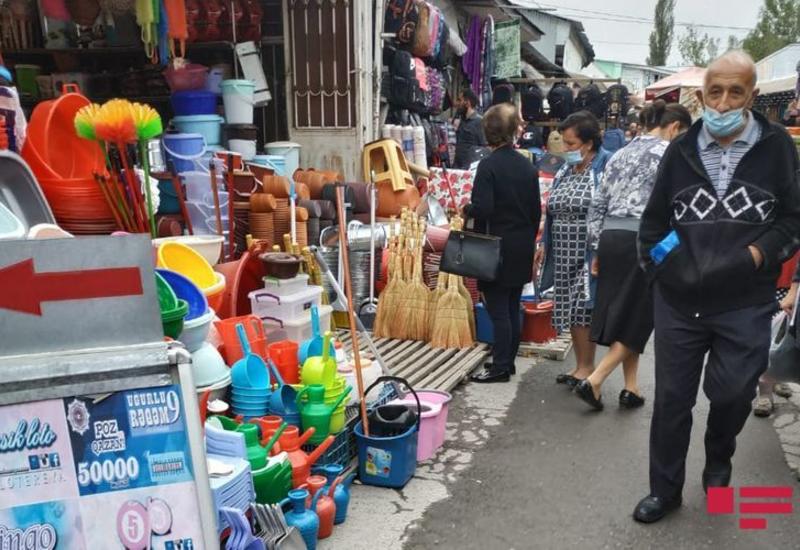 В Шеки открылся рынок, где было зафиксировано массовое заражение коронавирусом