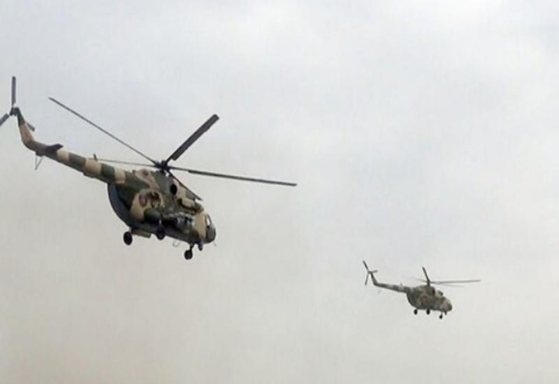 В Тертерском районе сбит вертолет ВВС Азербайджана, экипаж выжил