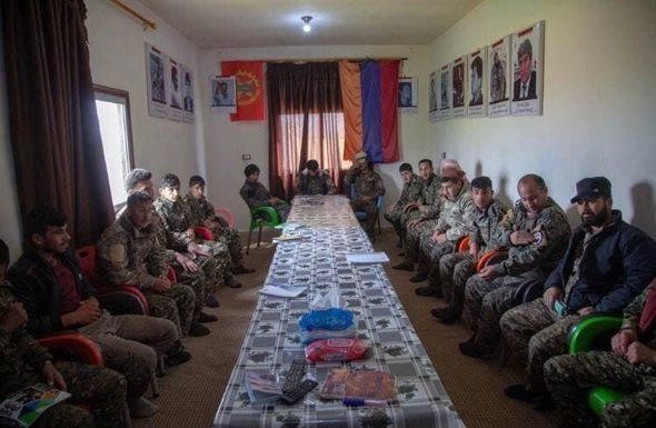 Сирийские террористы в составе армянских оккупационных сил