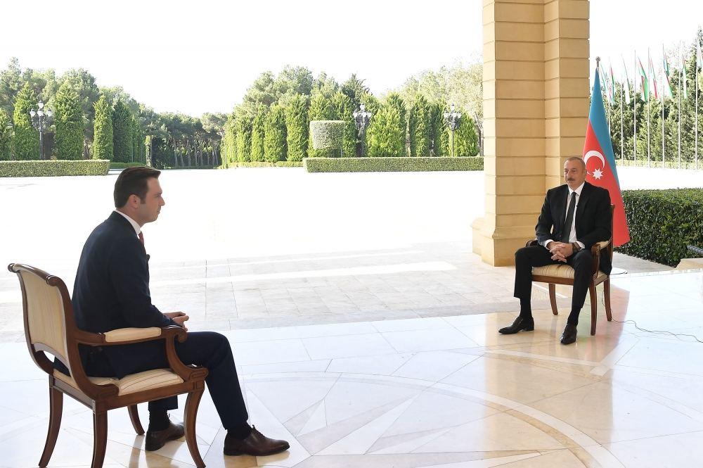 Хроника Победы (12.10.2020): Президент Ильхам Алиев дал интервью турецкому телеканалу “Haber Global”