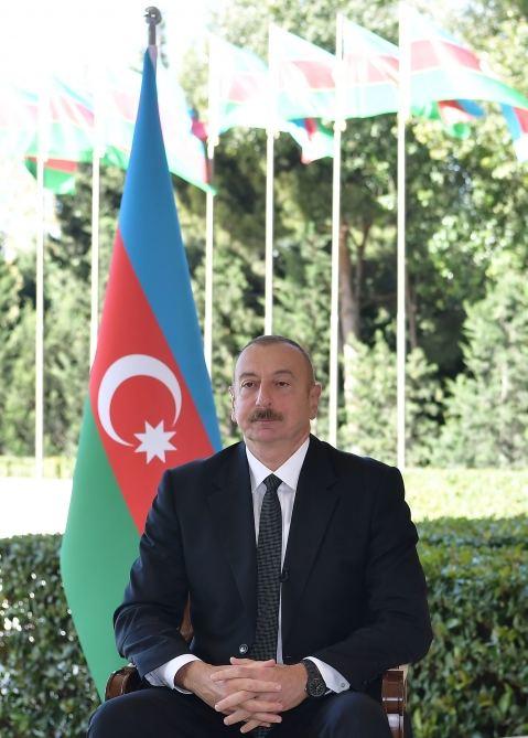 Президент Ильхам Алиев дал интервью турецкому телеканалу Haber Global