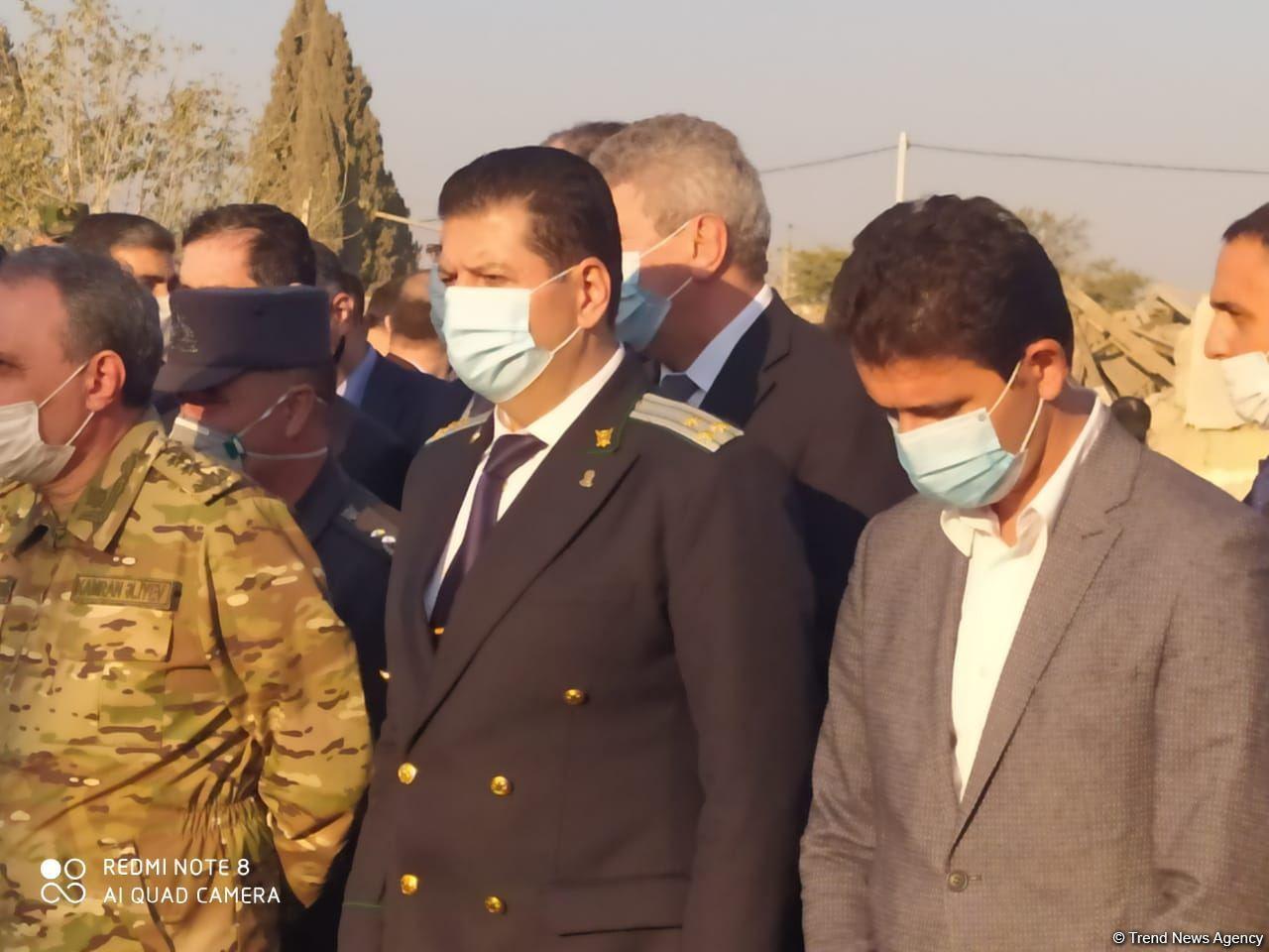 Хикмет Гаджиев и представители дипломатического корпуса прибыли в Гянджу