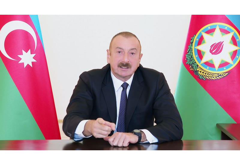 Prezident İlham Əliyev: Azərbaycan döyüş əməliyyatını beynəlxalq birlik tərəfindən tanınan öz ərazisində aparır
