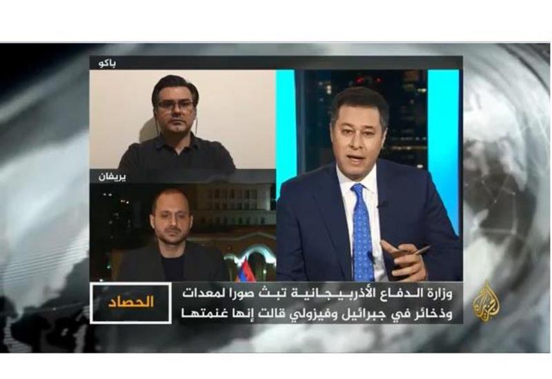 Главный редактор АМИ Trend о боях в Карабахе в интервью телеканалу "Аль-Джазира"