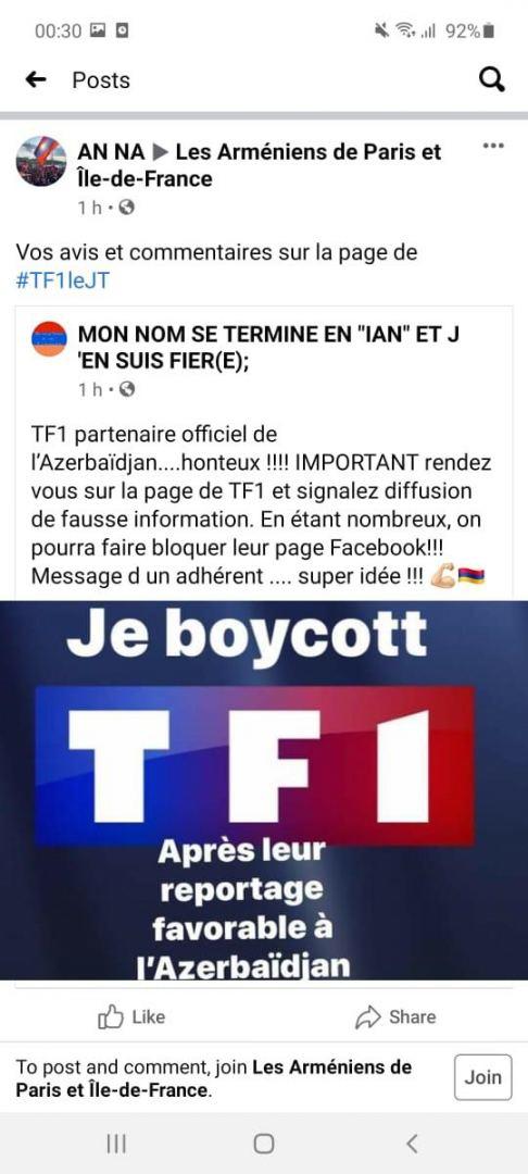 Армяне угрожают убийством французскому тележурналисту