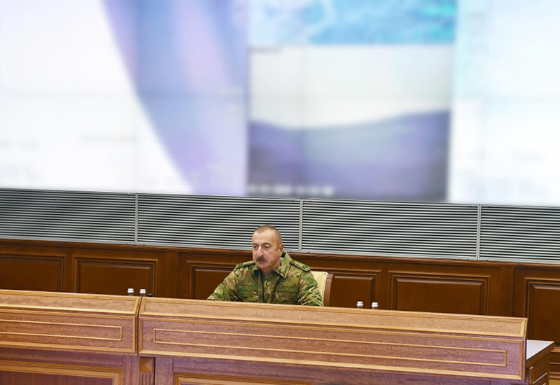 Prezident İlham Əliyev: Füzuli, Hadrut, Cəbrayıl, Zəngilan, Kəlbəcər, Qubadlı rayonlarının bir hissəsi işğalçılardan azad edilib