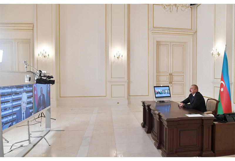 Президент Ильхам Алиев дал интервью итальянскому телеканалу Rai-1