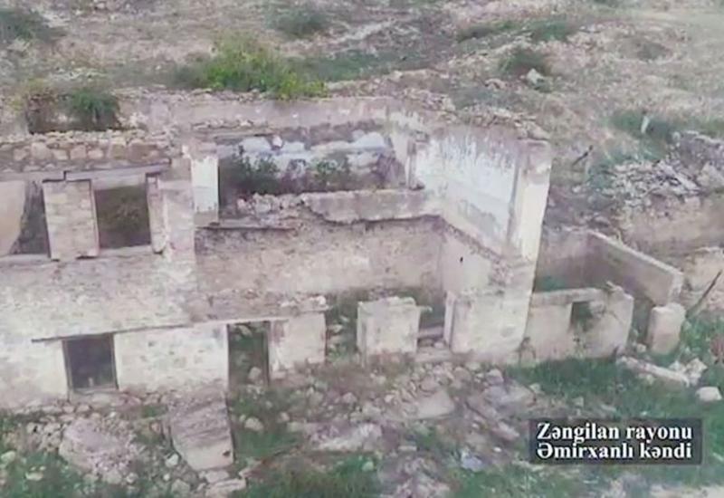 Разрушенные армянами города и села: Зангиланский район, село Амирханлы
