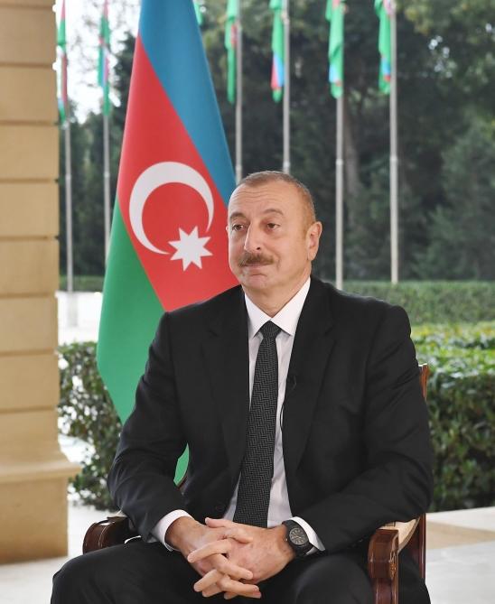 Президент Ильхам Алиев дал интервью BBC News
