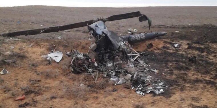 Два человека погибли в результате крушения российского вертолета в Армении
