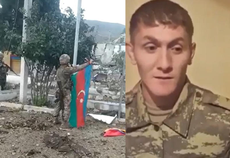 Солдат, водрузивший Флаг Азербайджана над Суговушаном - узнаем героя поближе!