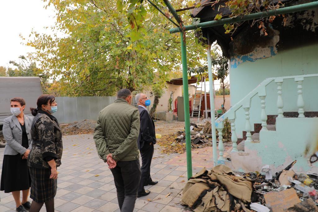 Кадры визита оценочной миссии агентств ООН в пострадавшие от войны районы Азербайджана