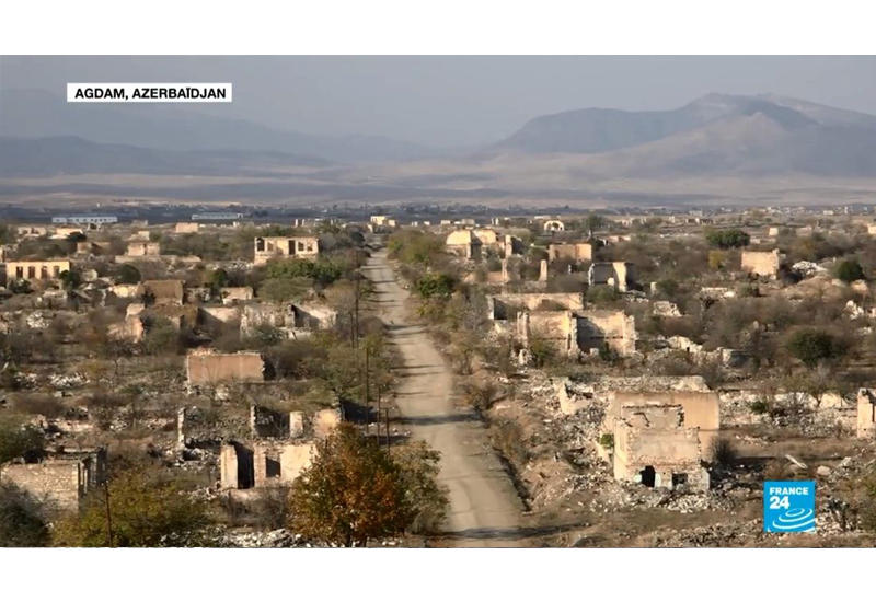 Хиросима Кавказа - репортаж "France-24" из разрушенного армянами Агдама