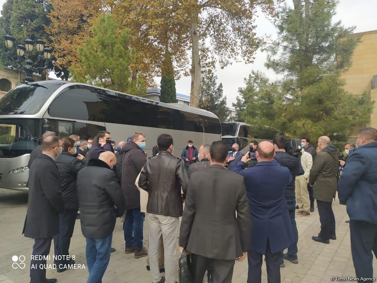 Хикмет Гаджиев и иностранные дипломаты находятся в Тертере