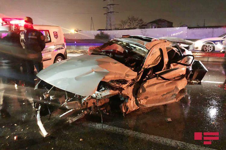 Страшная авария в Баку, погибли три медика