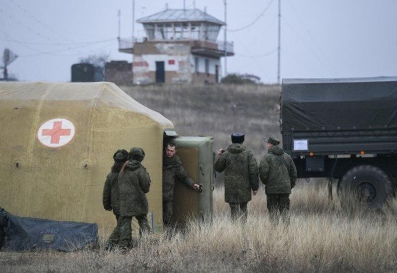 Российские военные развернули полевой госпиталь вКарабахе