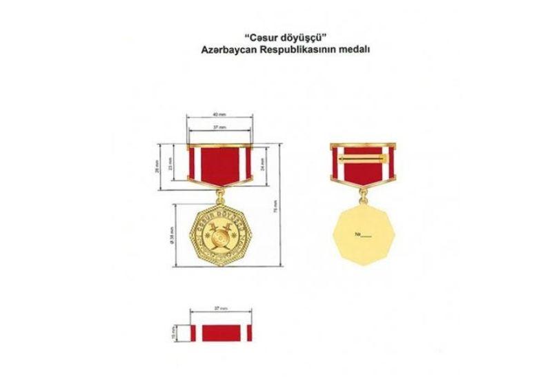 В Азербайджане утверждено Положение о медали "Отважный боец"