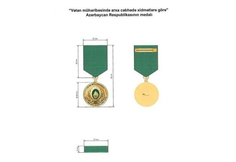 Утверждено Положение о медали Азербайджана "За заслуги в тылу в Отечественной войне"