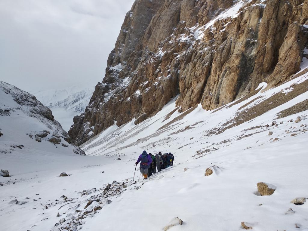 Азербайджанские и турецкие альпинисты взошли на вершины "Пик Гейдара" и "Пик Ататюрка"