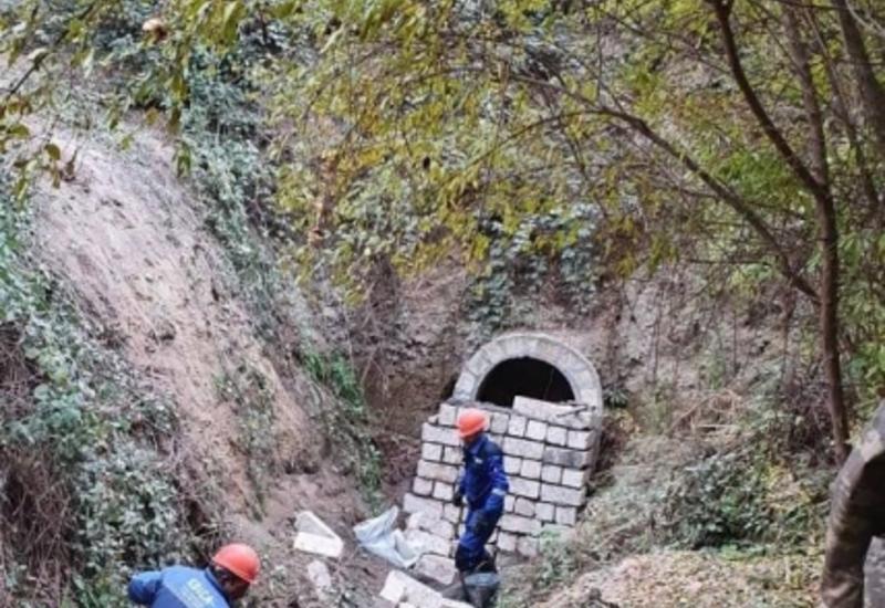 Ağdam rayonunun Mirəşelli kəndindəki Şəmsi kəhrizində bərpa-təmir işlərinə başlanıb