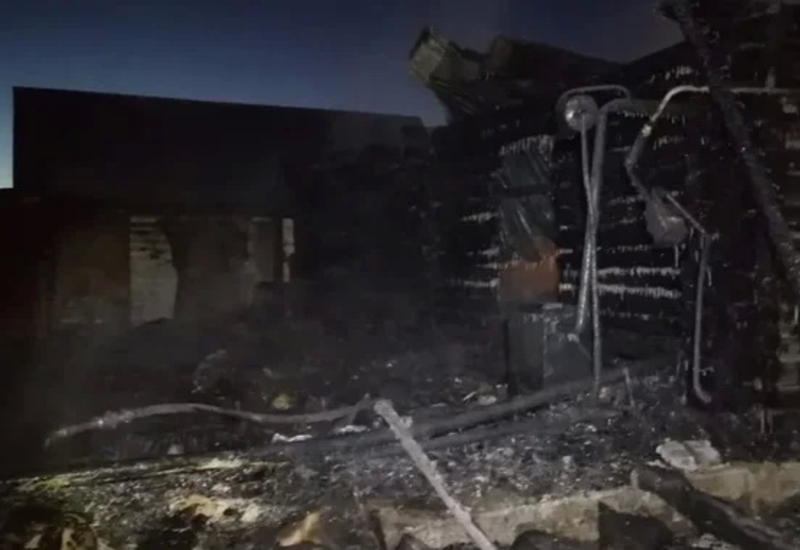Новое видео с места пожара в пансионате, где погибли 11 человек