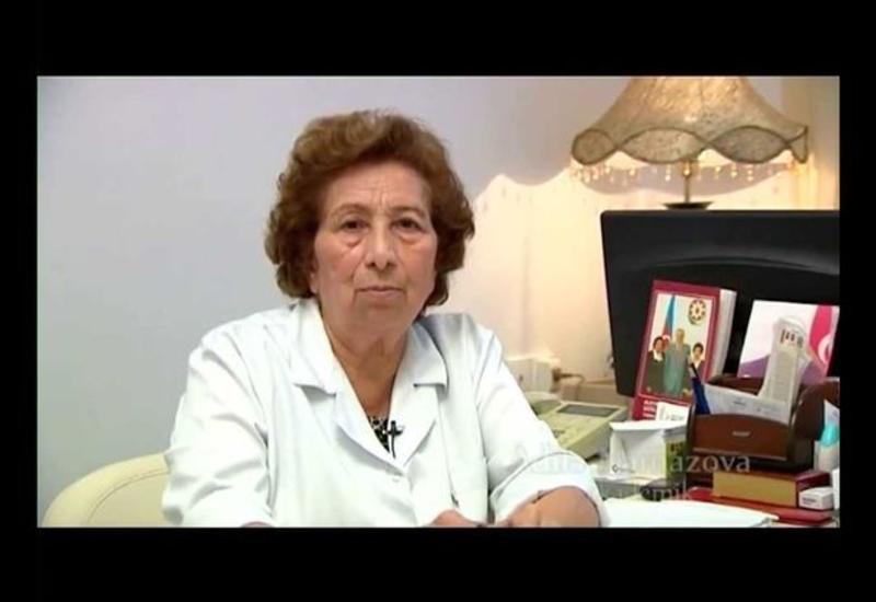 Скончалась первая женщина-педиатр Азербайджана Адиля Намазова