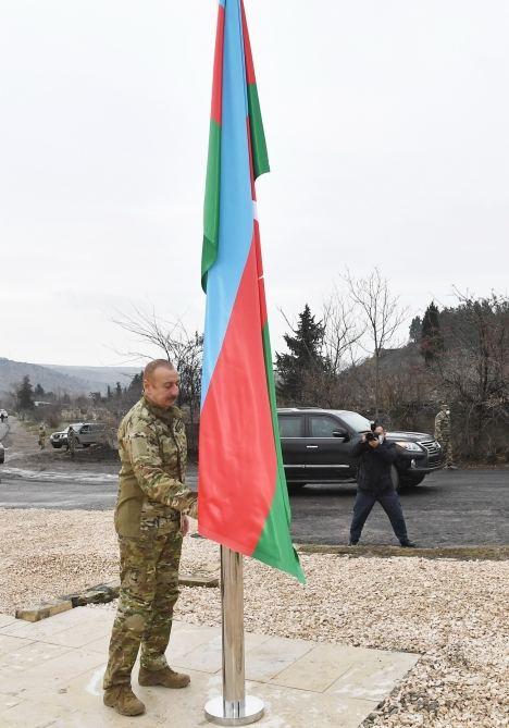 Президент Ильхам Алиев и Первая леди Мехрибан Алиева побывали в Губадлинском и Зангиланском районах