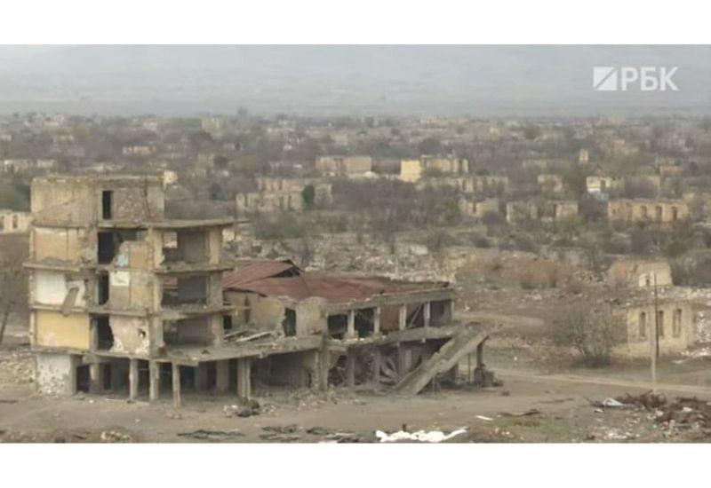 Вот как выглядят Агдам и Джебраил после войны в Карабахе
