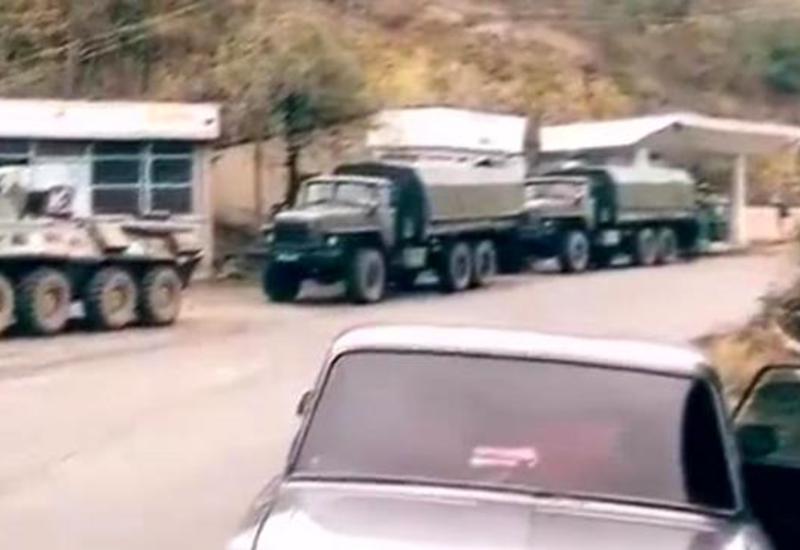 Российские миротворцы пропускают армянских военных через Лачинский коридор?