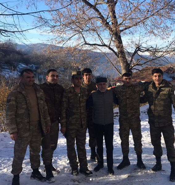 Алим Гасымов снимает в Шуше клип на песню "Карабах"