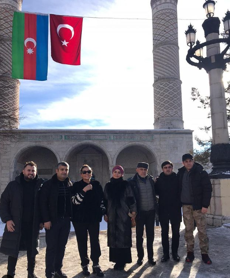 Алим Гасымов снимает в Шуше клип на песню "Карабах"