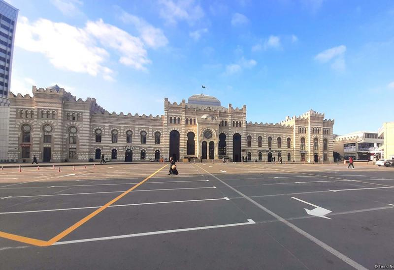 Новая платная парковка в центре Баку