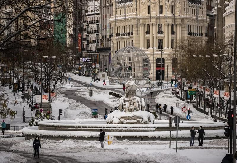 Испания пытается преодолеть последствия снежной бури