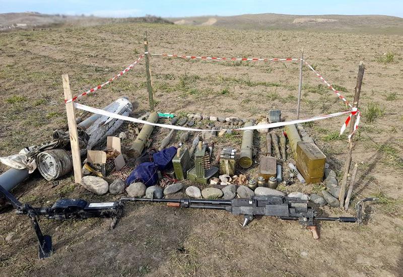 В Карабахе проводятся работы по очистке территорий от мин и неразорвавшихся боеприпасов