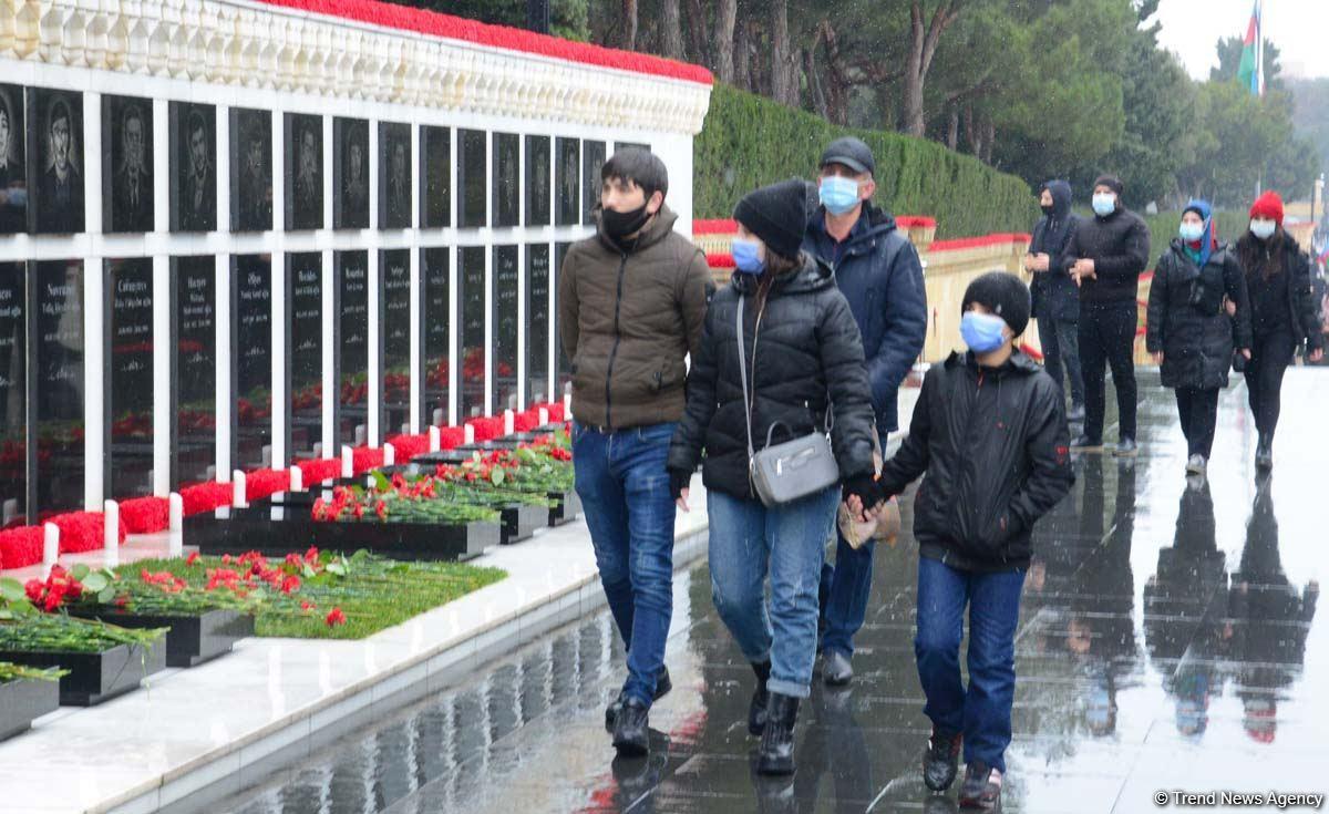 Азербайджанцы чтят светлую память жертв 20 Января