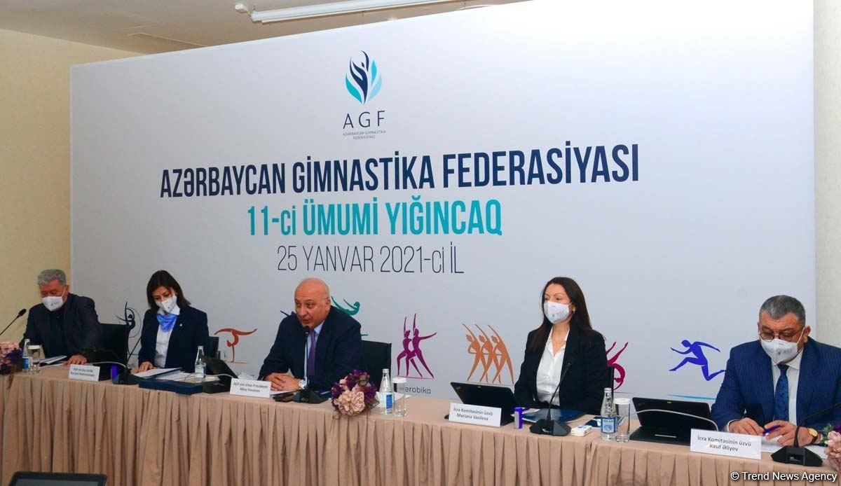 Первый вице-президент Мехрибан Алиева переизбрана на пост президента Федерации гимнастики Азербайджана