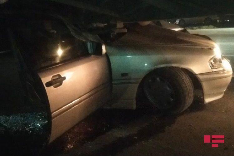 В Абшеронском районе Mercedes попал под «КамАЗ»