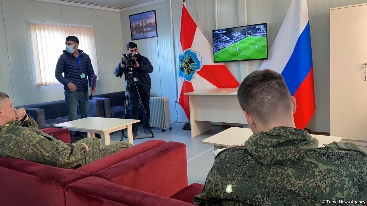 Группа российских и азербайджанских журналистов побывала в Турецко-российском мониторинговом центре в Агдаме