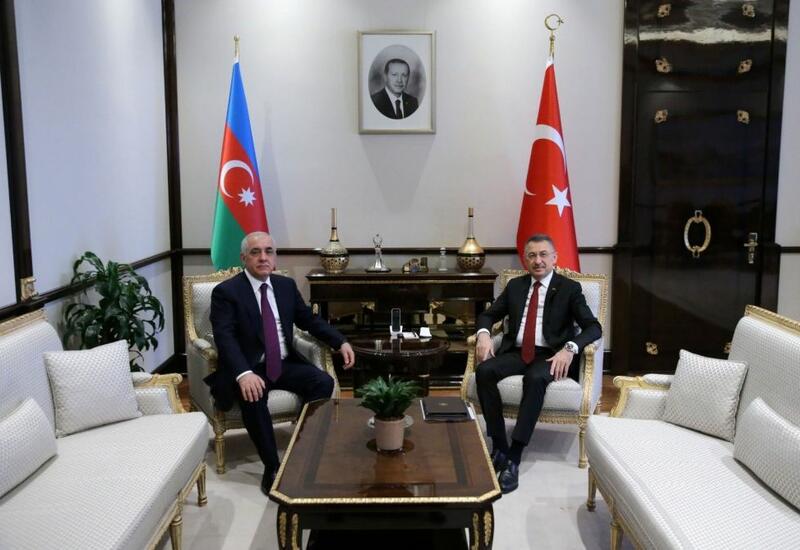 Али Асадов поблагодарил бывшего вице-президента Турции Фуата Октайа