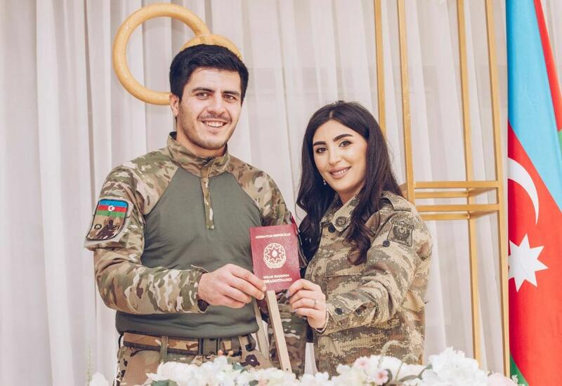 Ветеран Карабахской войны и спасшая его медсестра поженились
