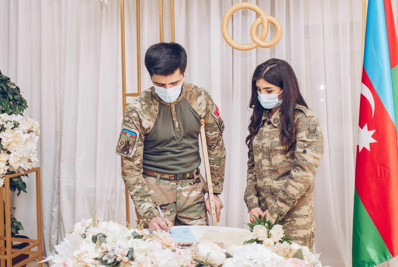 Ветеран Карабахской войны и спасшая его медсестра поженились