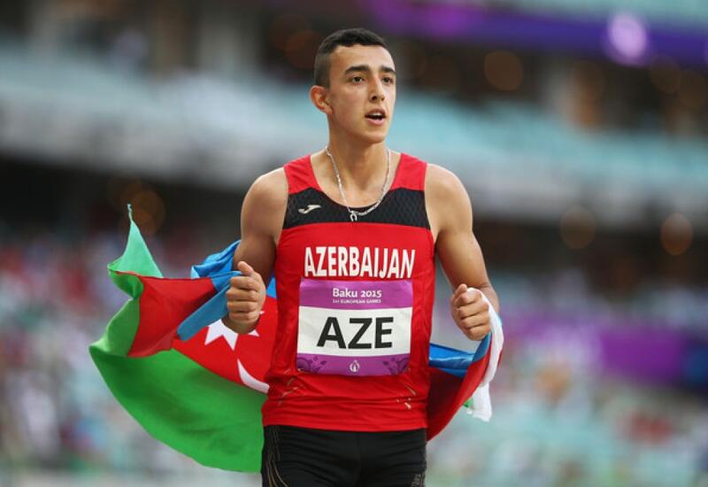 Назим Бабаев выиграл золотую медаль на чемпионате балканских стран по легкой атлетике