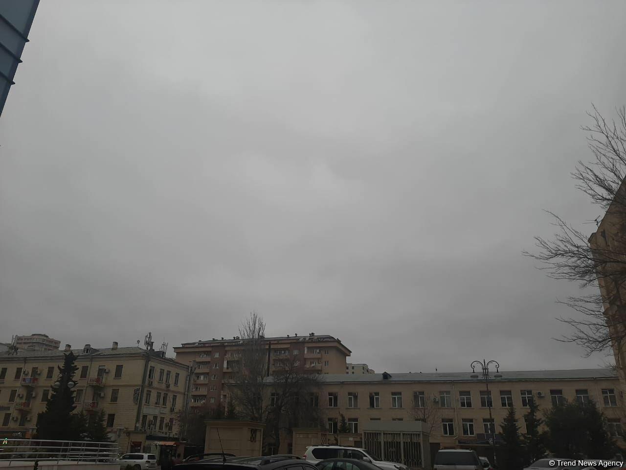 Погода в Баку резко изменилась