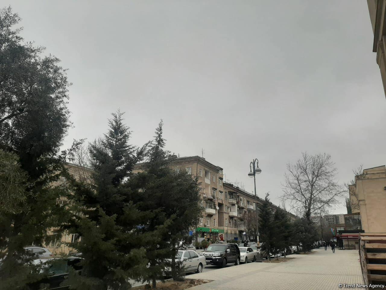 Погода в Баку резко изменилась