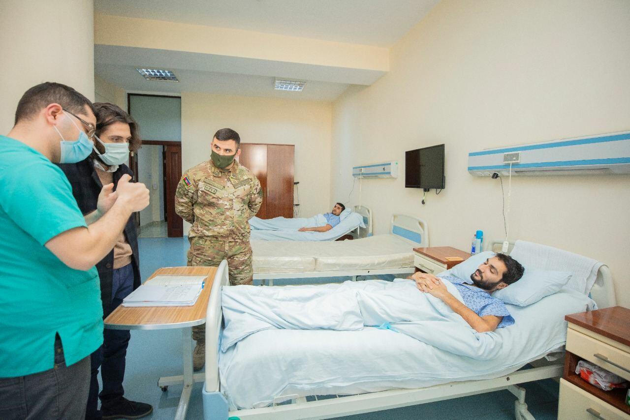 Раненых участников Отечественной войны Азербайджана обследуют турецкие врачи