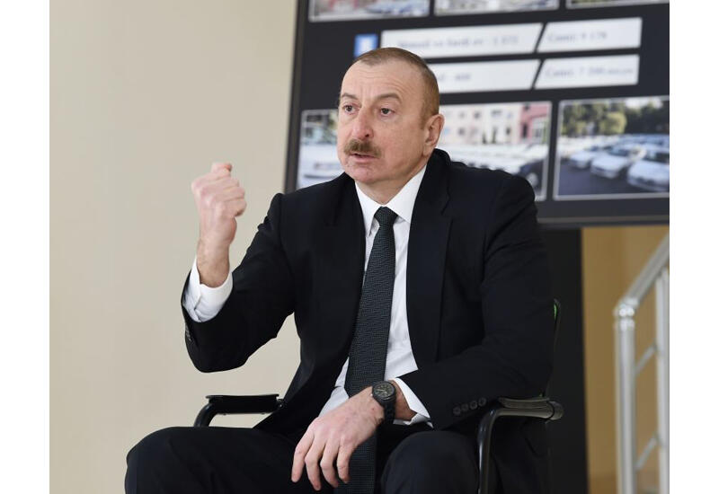 Президент Ильхам Алиев: Если кто-то живет реваншистскими мыслями, то увидит вот этот кулак