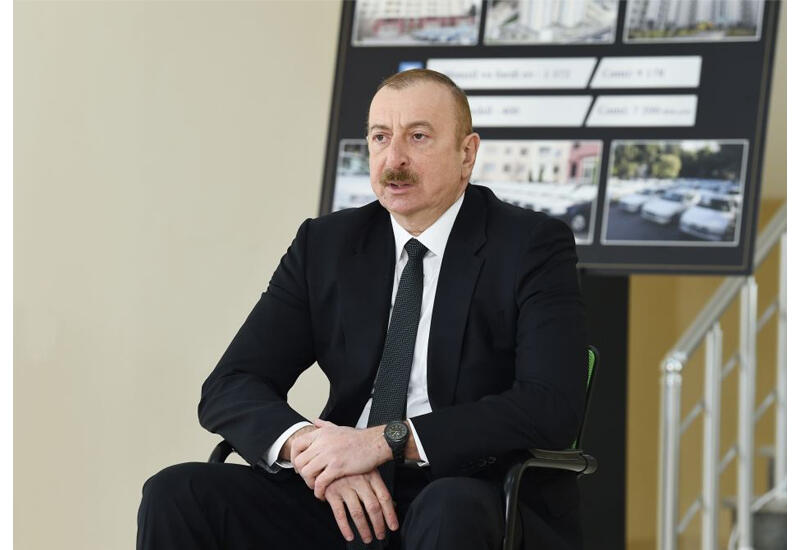 Президент Ильхам Алиев: Сдача в период тандема НФА-Мусават Шуши, Лачина, Кяльбаджара врагу была большим предательством