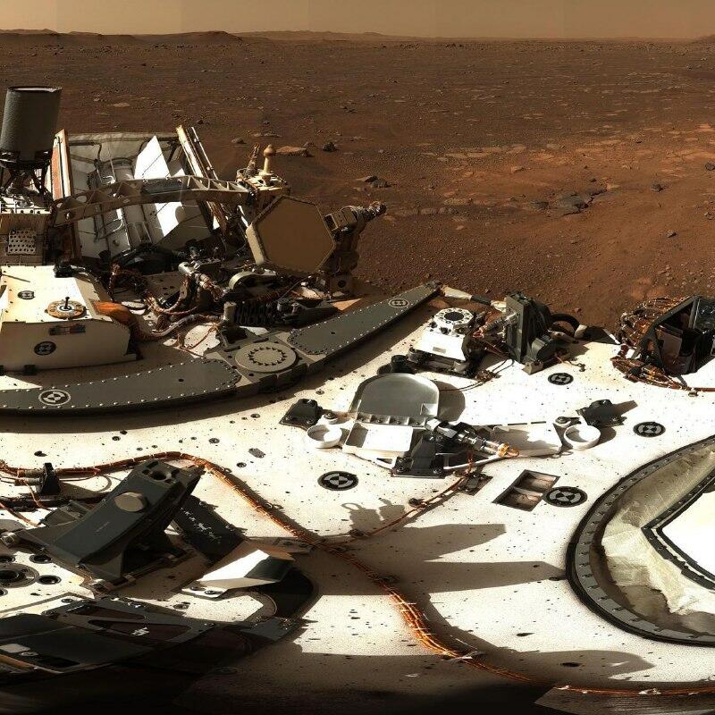 NASA показало новые кадры с Марса