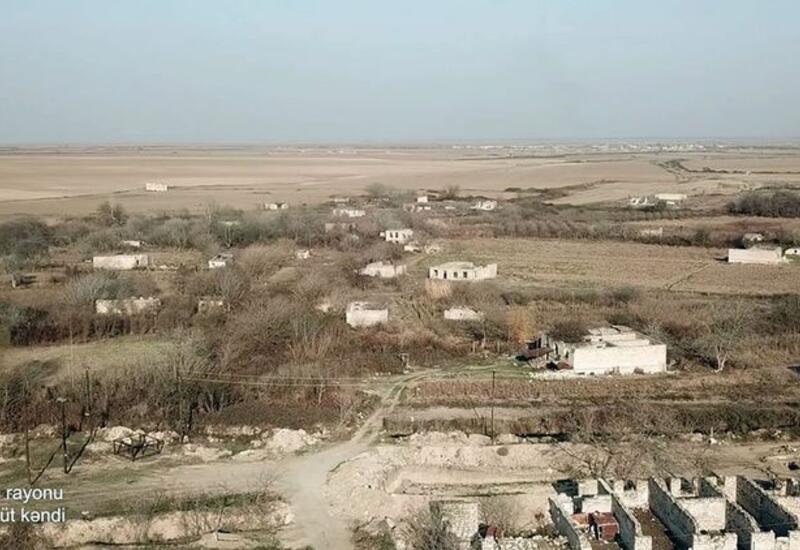Разрушенное село Терноют Агдамского района