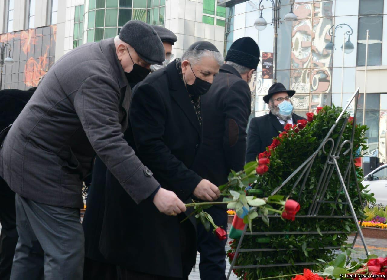 Общественность Азербайджана чтит память жертв Ходжалинского геноцида